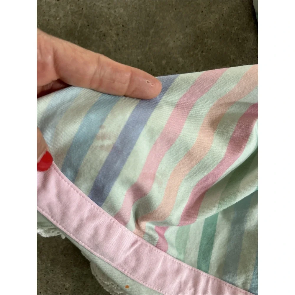 Love‎ + Grow Blue Pink Stripe Dress Girls Size 3T